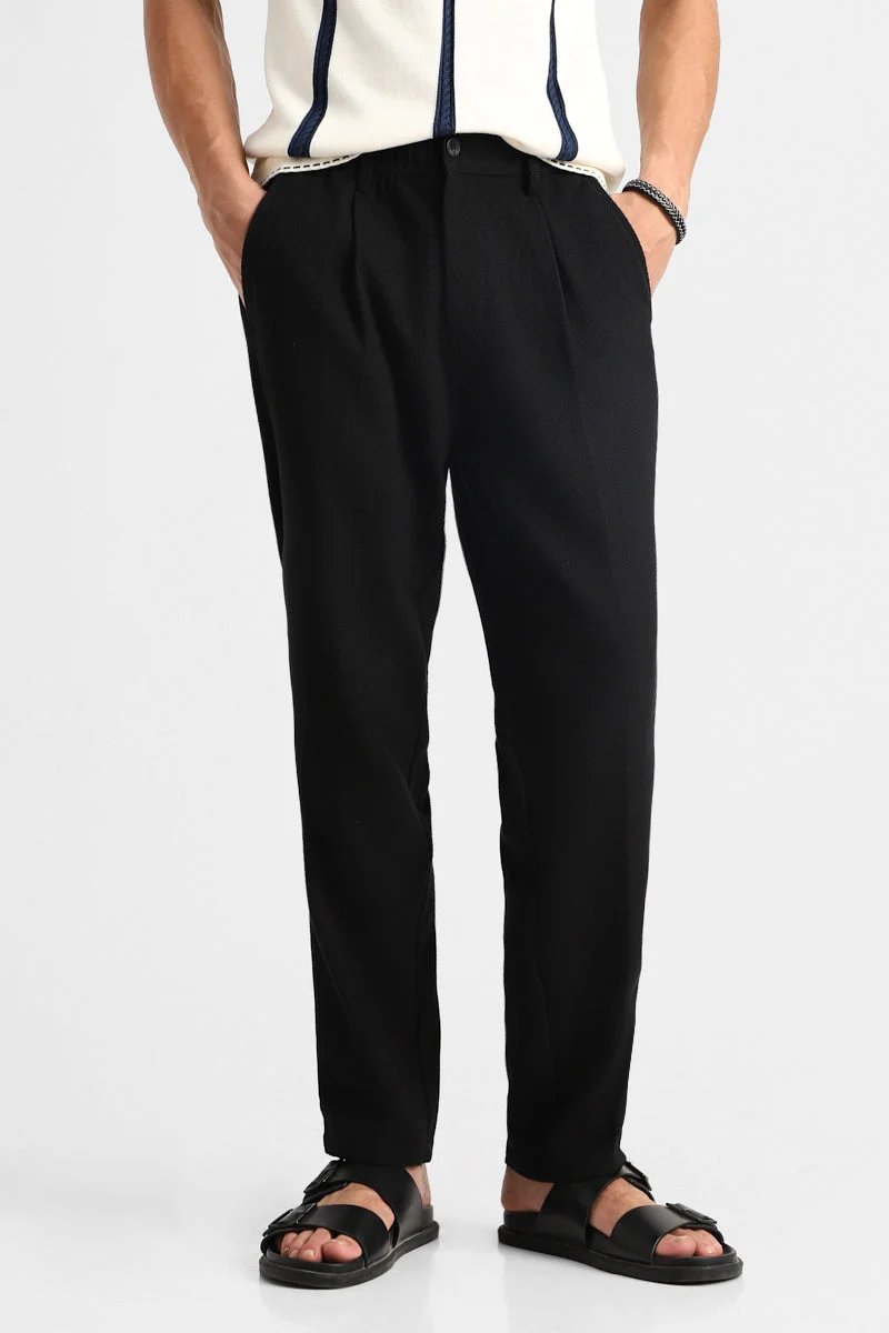 سنيتش Textured Stretch Trousers